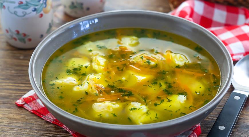 Рыбный суп с картофелем